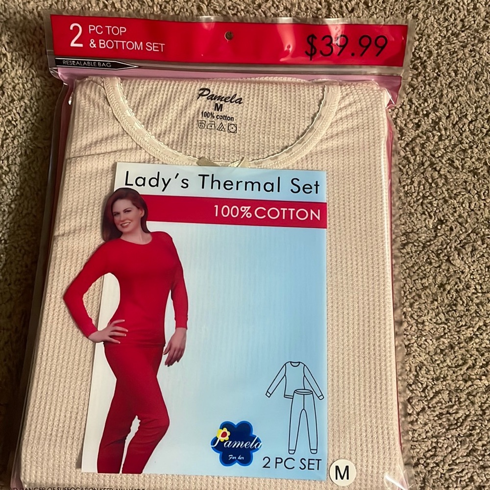 Lady's Thermal set 2 pc set